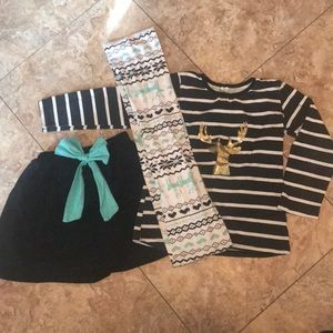 Deer Outfit with scarf